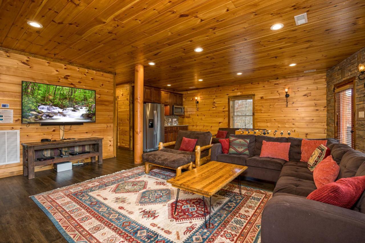 Ridge View Lodge Nature And Mountain View - Hot Tub - Firepit - Yard - Games Gatlinburg Exterior foto